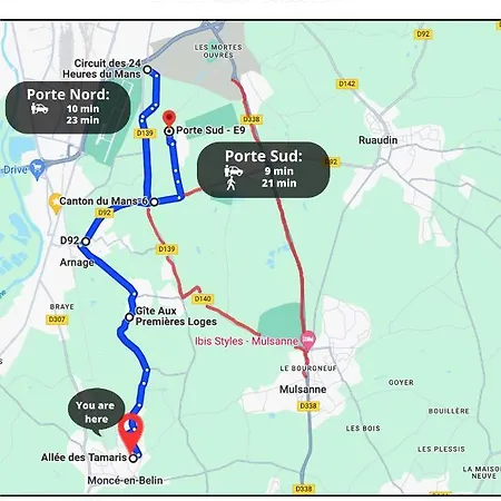 Lejlighed Logement Neuf Et Confortable - Peripherie Mancelle