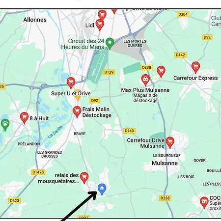 Logement Neuf Et Confortable - Peripherie Mancelle